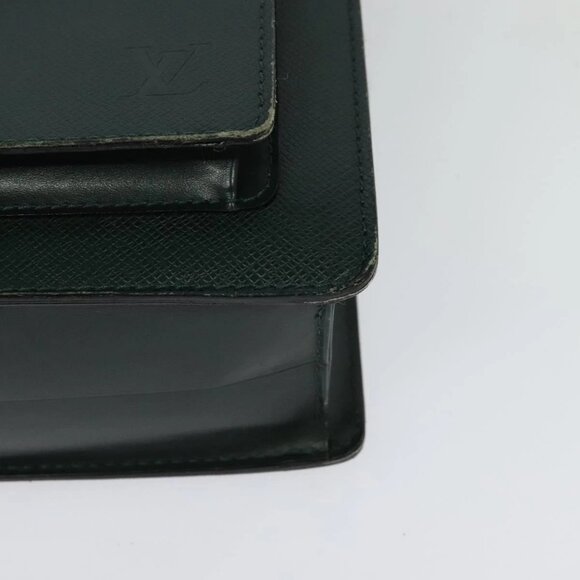 LOUIS VUITTON Taiga Monceau 28 Hand Bag Epicea M32064 LV Auth 129881 - Picture 4 of 16